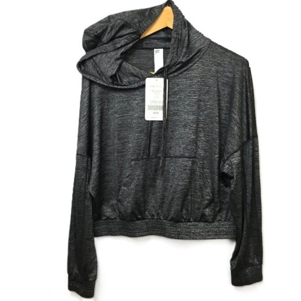 Fabletics Bea Long Sleeve Cropped Hoodie Sz L NWT